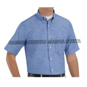 CAMISA OXFORD MANGA CORTA HOMBRE