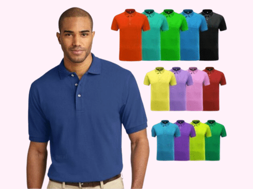polos publicitarios cuello camisero en Gamarra