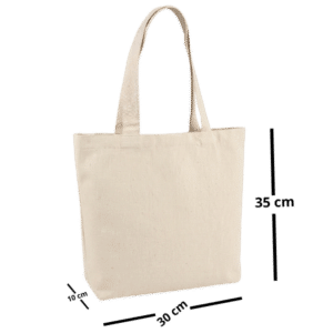 Bolsa de Tocuyo con base 30x35x10 cm