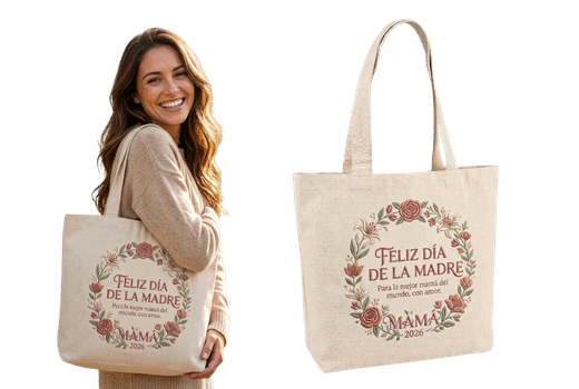 Bolsas de tocuyo con base personalizadas