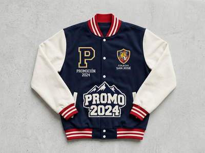 casacas de promocion poli algodon